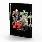 Puzzleteil-Foto Sie ergänzen mich. Fotoblock (Rechts)