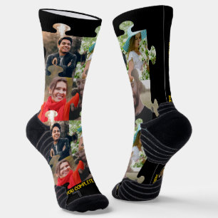 Puzzleteil-Foto Sie ergänzen mich. Socken