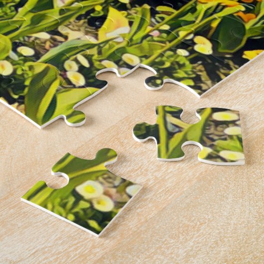 Puzzleteil für Tulpen Puzzle (Seite)