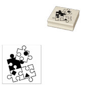 Puzzleteil Gummistempel (Stempel)
