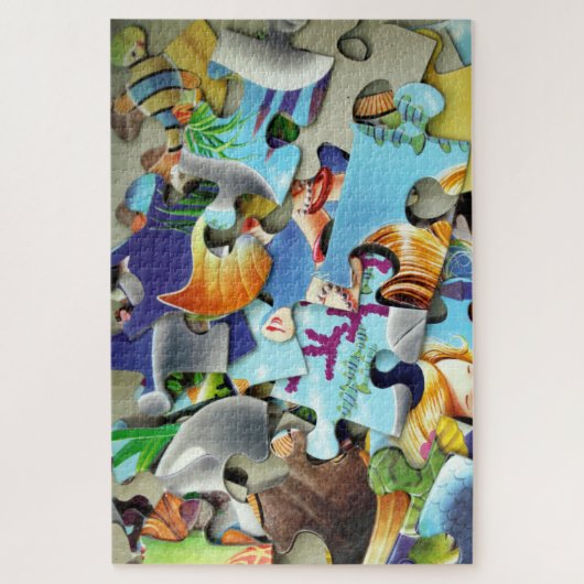 Puzzleteil Puzzle (Vertikal)