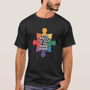 Puzzleteil Schulberater Lustig Zurück zur Schule T-Shirt