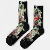 Puzzleteil Vervollständigt das Foto Socken (Linkes Detail)