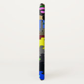 Puzzleteile auf schwarz Case-Mate iPhone hülle (Hinten/Rechts)