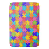 Puzzleteile Badematte (Vorderseite Vertikal)