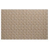 Puzzleteile braun und weiß stoff (Fat Quarter (45,7 x 55,9 cm))