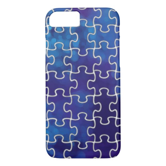 Puzzleteile Case-Mate iPhone Hülle (Rückseite)