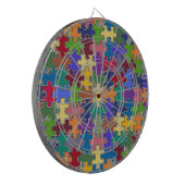 Puzzleteile Dartscheibe (Vorderseite Links)