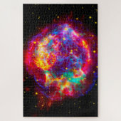 Puzzleteile des Sternbilds Cassiopeia. Puzzle (Vertikal)