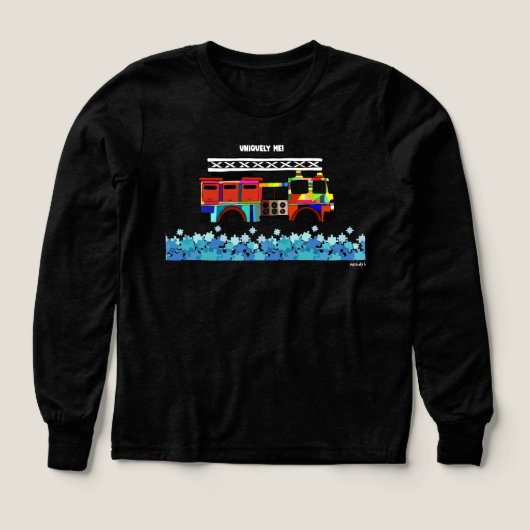 Puzzleteile für Feuerwehrfahrzeuge (Design Vorderseite)