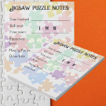 Puzzleteile für Rätselfanatiker Notizblock<br><div class="desc">Ideal für diejenigen, die Liebe rätselhaft. Füllen Sie diese mit dem Datum aus, an dem Sie das Puzzle fertig gestellt haben, wie lange es gedauert hat, wenn Sie es genossen haben, wie schwierig es war, wie lange es gedauert hat, bis es fertig war, ob es irgendwelche vermissten Stücke gibt, und...</div>