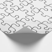 Puzzleteile (Hintergrundfarbe oder Bild hinzufügen Geschenkpapier (Ecke)