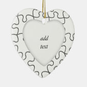 Puzzleteile (Hintergrundfarbe oder Bild hinzufügen Keramikornament (Rechts)