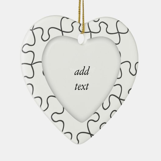 Puzzleteile (Hintergrundfarbe oder Bild hinzufügen Keramikornament (Rechts)