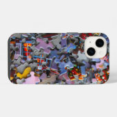 Puzzleteile iPhone Hülle (Rückseite (Horizontal))