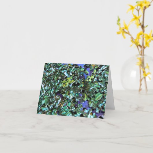 Puzzleteile Karte (Gelbe Blume)