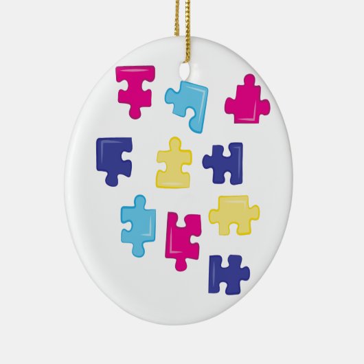 Puzzleteile Keramik Ornament (Rechts)