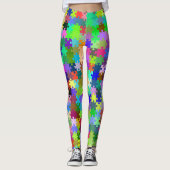 Puzzleteile Leggings (Vorderseite)