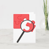 Puzzleteile Mitteilungskarten (Vorderseite)