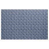Puzzleteile Mitternachtsblau und Weiß Stoff (Fat Quarter (45,7 x 55,9 cm))