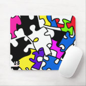 Puzzleteile Mousepad (Mit Mouse)