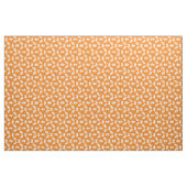 Puzzleteile Orange und Weiß Stoff (Fat Quarter (45,7 x 55,9 cm))