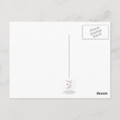 Puzzleteile Perfekt für die Valentinpost-Karte Postkarte (Rückseite)