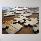 Puzzleteile Poster (Vorne)