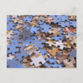 Puzzleteile Postkarte (Vorderseite)