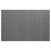 Puzzleteile Schwarz und Weiß Stoff (Yard (91,4 cm))