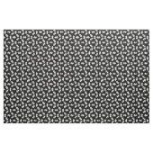 Puzzleteile Schwarz und Weiß Stoff (Fat Quarter (45,7 x 55,9 cm))