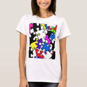 Puzzleteile T-Shirt (Vorderseite)