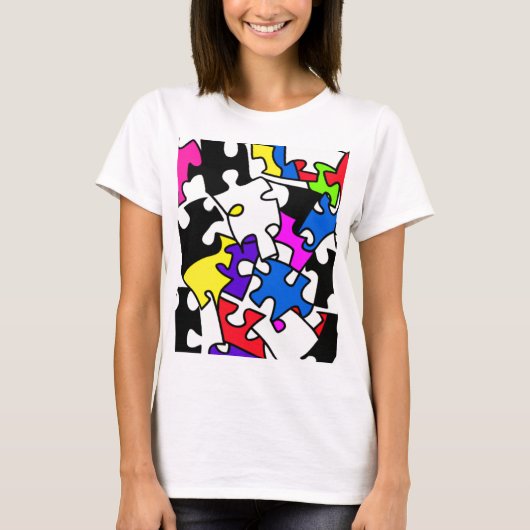 Puzzleteile T-Shirt (Vorderseite)