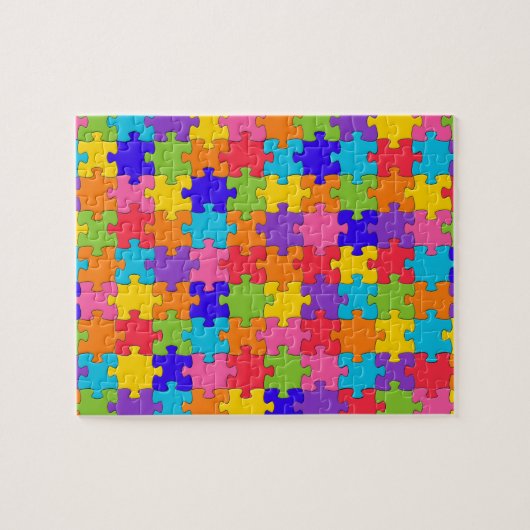 Puzzletyp Jigsaw - Multicolor Pieces Puzzle (Horizontal)