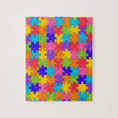 Puzzletyp Jigsaw - Multicolor Pieces Puzzle (Vertikal)