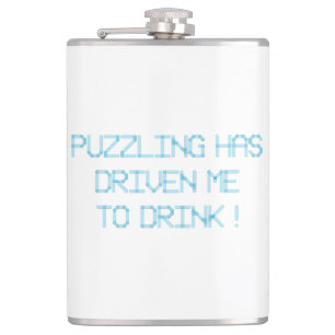 PUZZLING HAT MICH ZUM TRINKEN GEFAHREN FLACHMANN