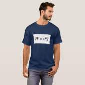 PV=nRT das dunkle T-Shirt der ideales (Vorne ganz)