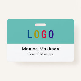 PVC-Abzeichen aus Kunststoff mit Clip-Logo Ausweis