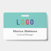 PVC-Abzeichen aus Kunststoff mit Clip-Logo Ausweis (Rückseite)