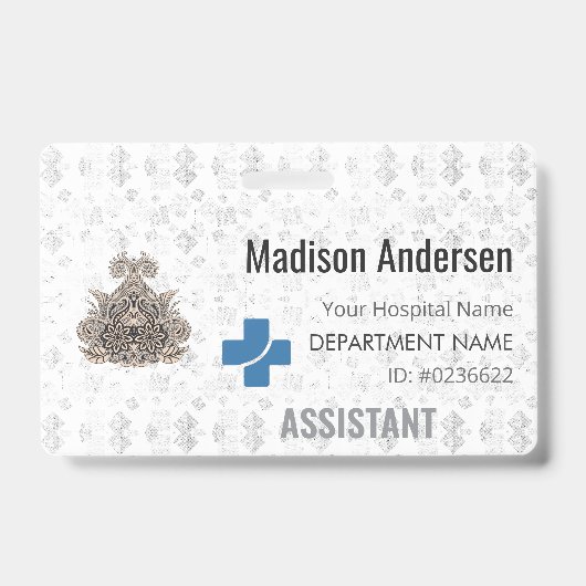 PVC-Abzeichen mit Fassungsvermögen - Employee.Even Ausweis (Vorderseite)