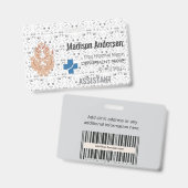 PVC Business Abzeichen - Hersteller.Sicht.Workshop Ausweis (Vorder- & Rückseite)