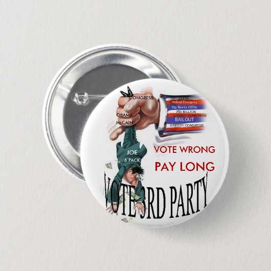 PVOTE FALSCH BUTTON (Vorne & Hinten)