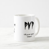 PVP on-line-Spiel-Tasse Kaffeetasse (VorderseiteRechts)