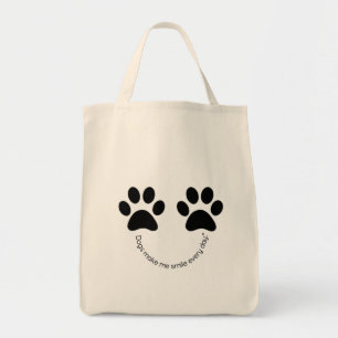 Pw Print Leinwand Tote Bag - Niedliches Pet Lover  Tragetasche