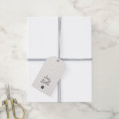 PW Print Liebe PET NAME Animal Lover Chic Spaß Geschenkanhänger (Mit Garn)