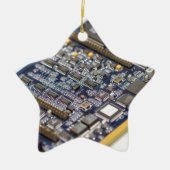 PWB - Leiterplatte Keramik Ornament (Vorne)