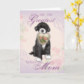 PWD Herzerkrankung Mama Karte (Gelbe Blume)