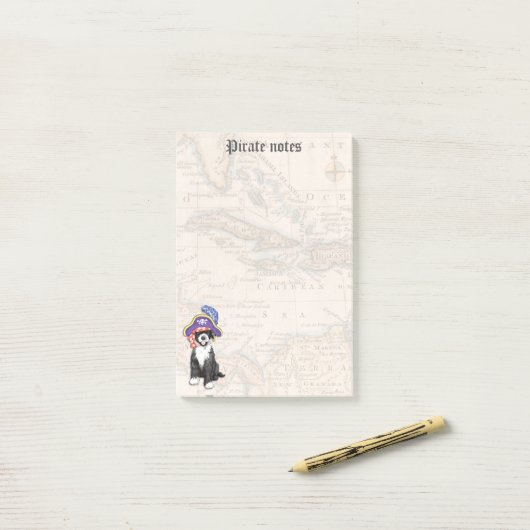 PWD Pirate Post-it Klebezettel (Auf Schreibtisch)