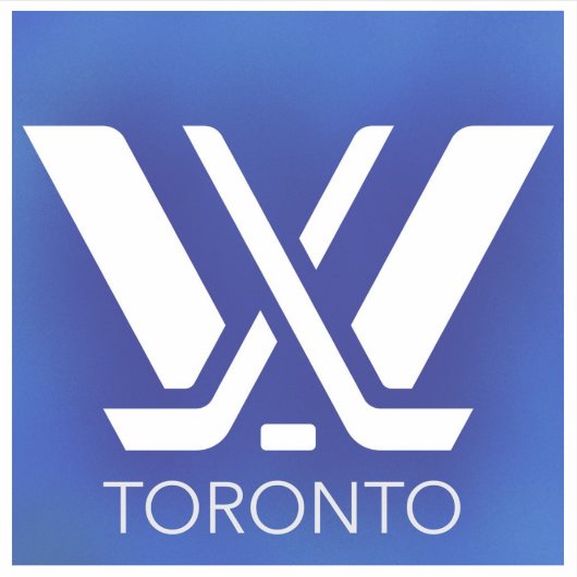 PWHL Toronto Logo-Aufkleber Aufkleber (Vorderseite)