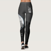 PWL dunkle Seiten-Leggings Leggings (Rückseite)